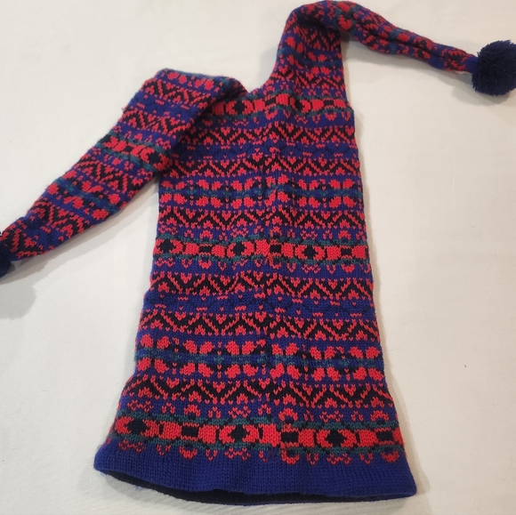 Vintage 90s Knit Jester Ski Hat ❄️ - Picture 2 of 11